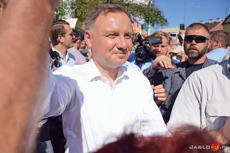 Wizyta prezydenta Andrzeja Dudy w Jaśle