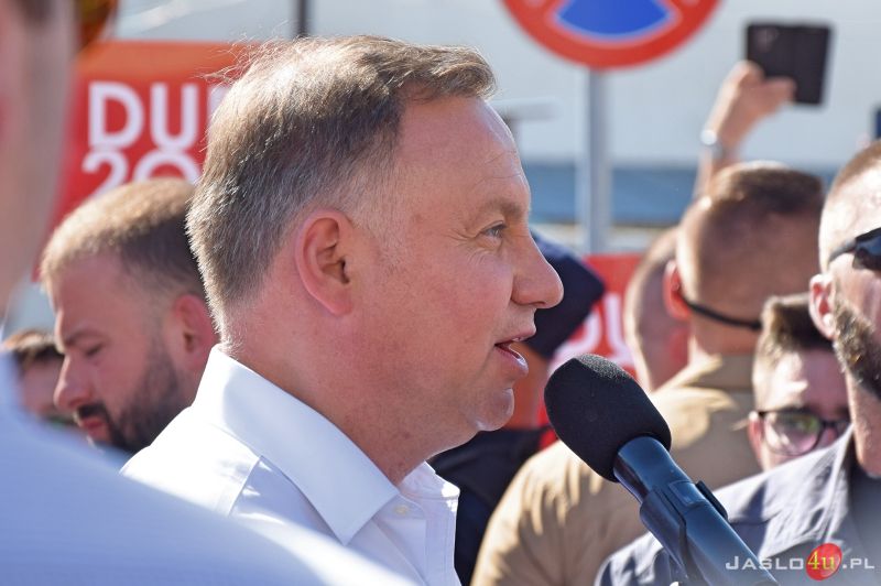 Wizyta prezydenta Andrzeja Dudy w Jaśle