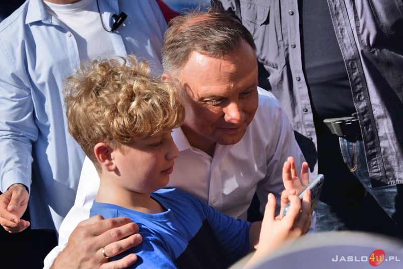 Wizyta prezydenta Andrzeja Dudy w Jaśle