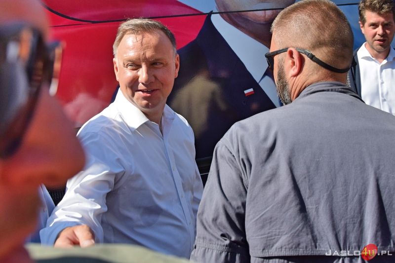 Wizyta prezydenta Andrzeja Dudy w Jaśle