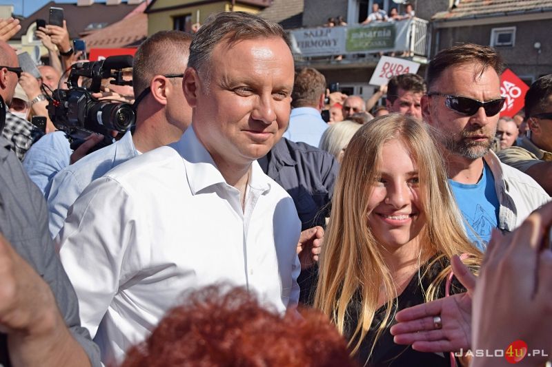 Wizyta prezydenta Andrzeja Dudy w Jaśle