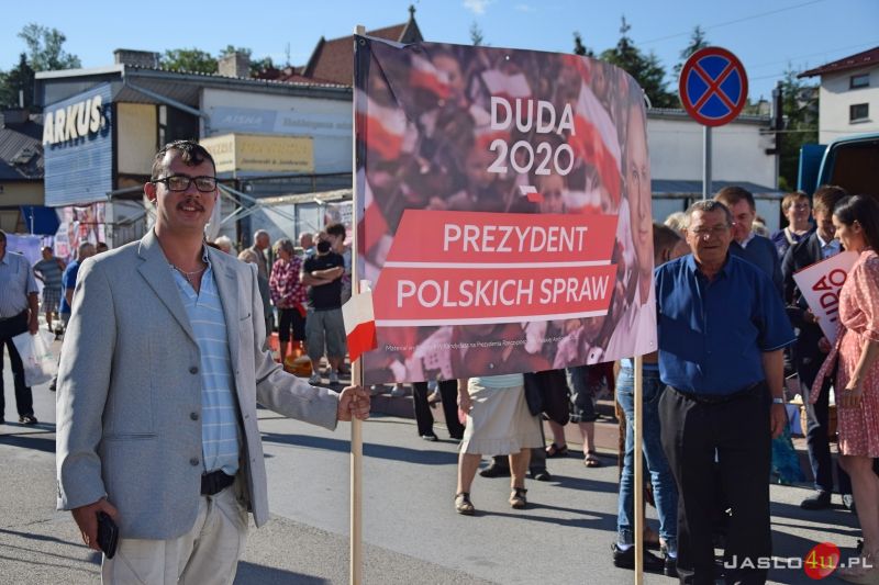 Wizyta prezydenta Andrzeja Dudy w Jaśle