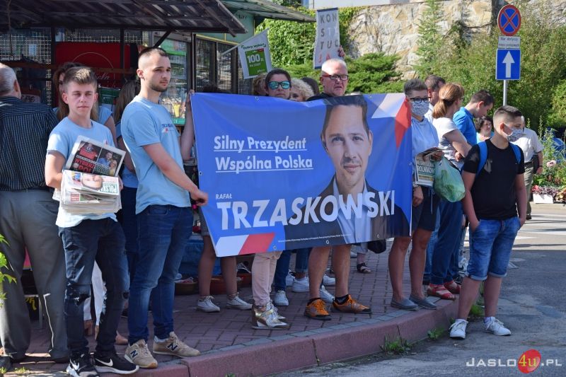 Wizyta prezydenta Andrzeja Dudy w Jaśle