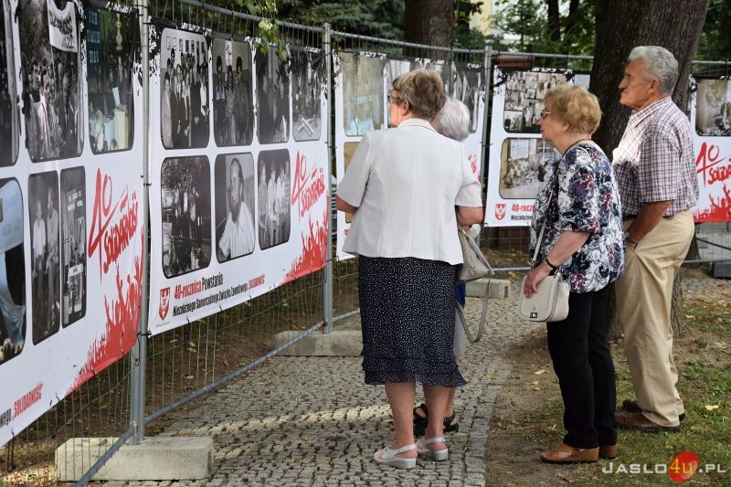 Jasielskie obchody 40. rocznicy powstania NSZZ "Solidarność"