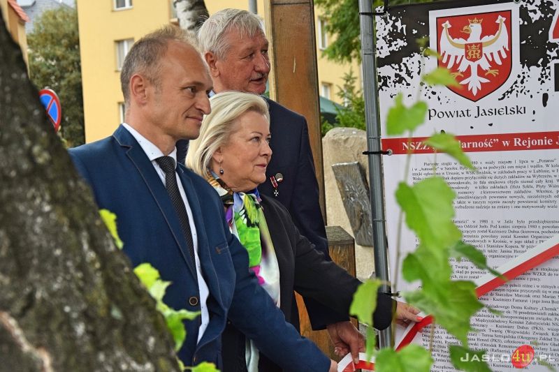 Jasielskie obchody 40. rocznicy powstania NSZZ "Solidarność"