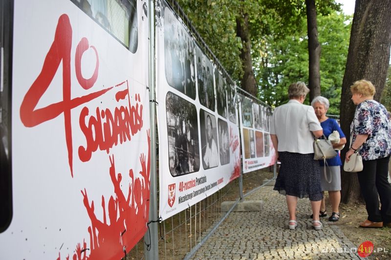 Jasielskie obchody 40. rocznicy powstania NSZZ "Solidarność"