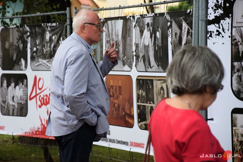 Jasielskie obchody 40. rocznicy powstania NSZZ "Solidarność"