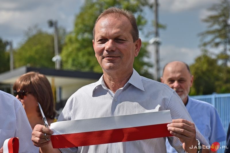 Otwarcie boiska treningowego ze sztuczną nawierzchnią w Jaśle/Turniej szkółek piłkarskich