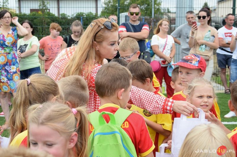 Otwarcie boiska treningowego ze sztuczną nawierzchnią w Jaśle/Turniej szkółek piłkarskich
