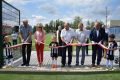 Otwarcie boiska treningowego ze sztuczną nawierzchnią w Jaśle/Turniej szkółek piłkarskich