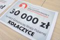 Wręczenie promes na zakup wyposażenia dla jednostek OSP w Sieklówce i Kołaczycach.
