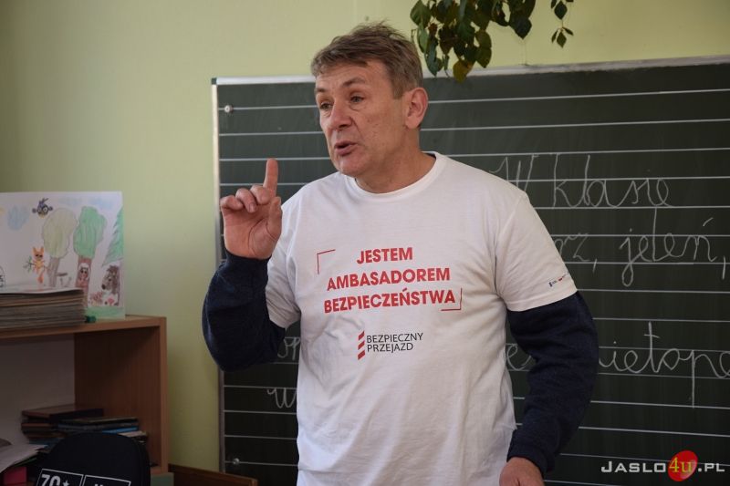 Akcja "Bezpieczny Przejazd" w Szkole Podstawowej nr 6 w Jaśle