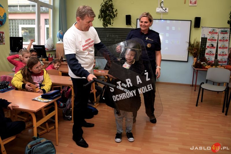 Akcja "Bezpieczny Przejazd" w Szkole Podstawowej nr 6 w Jaśle