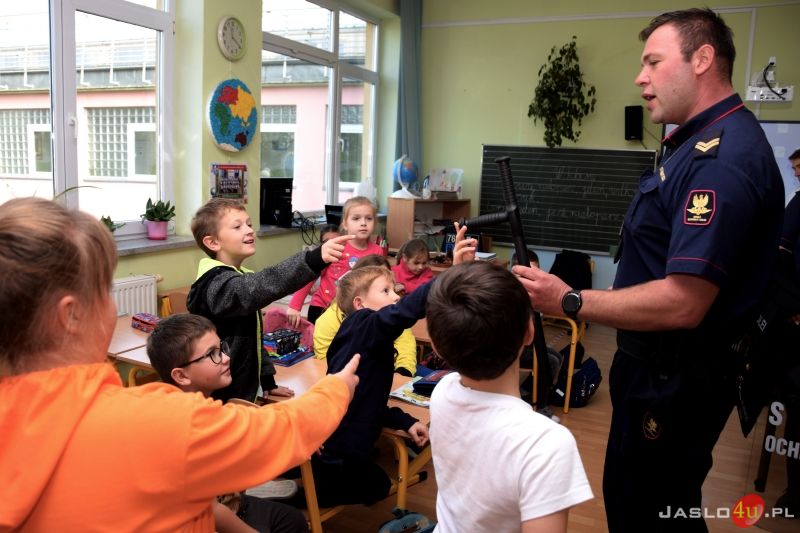 Akcja "Bezpieczny Przejazd" w Szkole Podstawowej nr 6 w Jaśle