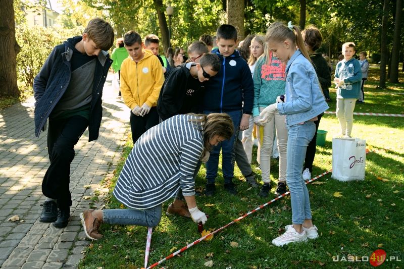 Akcja "Krokus" w Parku Miejskim w Jaśle