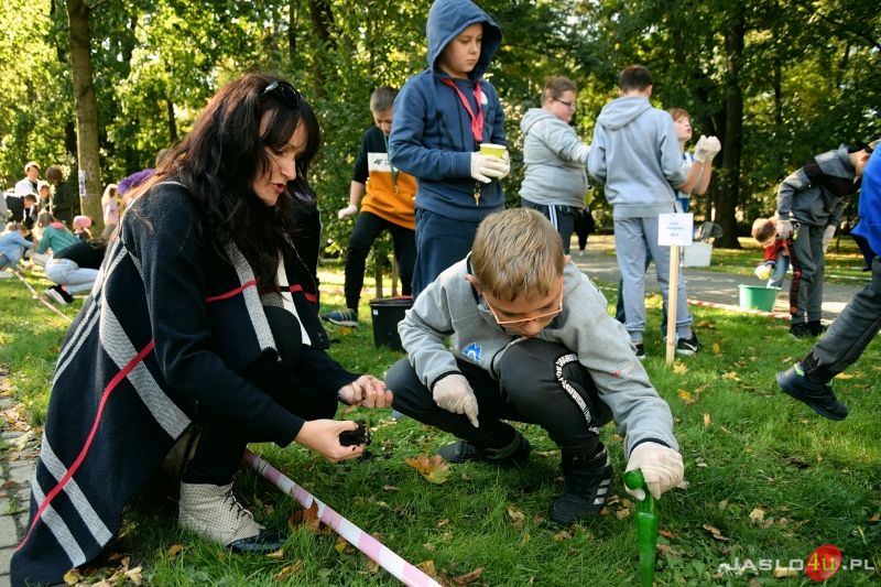Akcja "Krokus" w Parku Miejskim w Jaśle