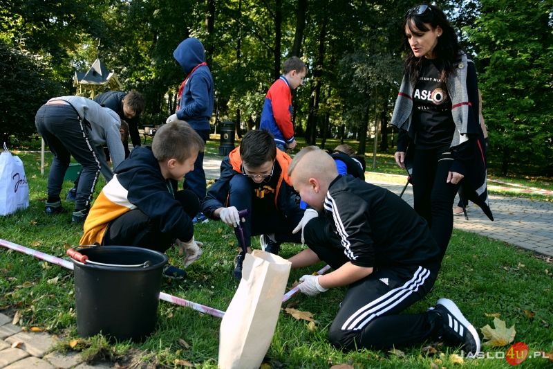 Akcja "Krokus" w Parku Miejskim w Jaśle