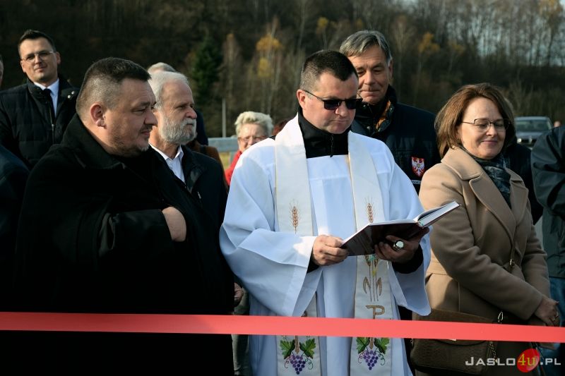 Uroczyste oddanie do użytku mostu na Jasiołce w Brzezówce