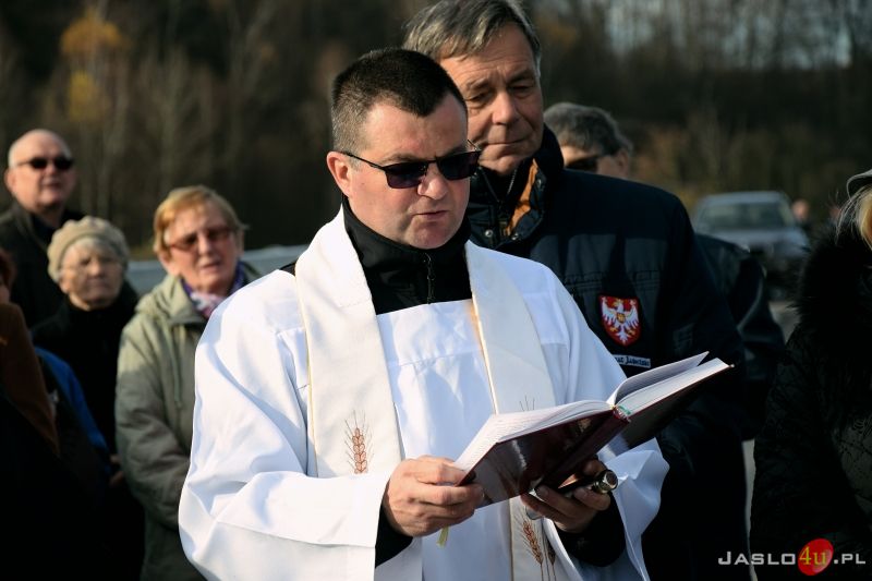 Uroczyste oddanie do użytku mostu na Jasiołce w Brzezówce