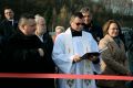 Uroczyste oddanie do użytku mostu na Jasiołce w Brzezówce