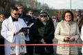 Uroczyste oddanie do użytku mostu na Jasiołce w Brzezówce