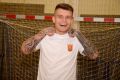 Kamil Piątkowski na treningu UKS 6 Jasło