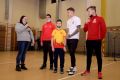 Kamil Piątkowski na treningu UKS 6 Jasło