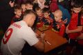 Kamil Piątkowski na treningu UKS 6 Jasło