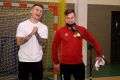 Kamil Piątkowski na treningu UKS 6 Jasło