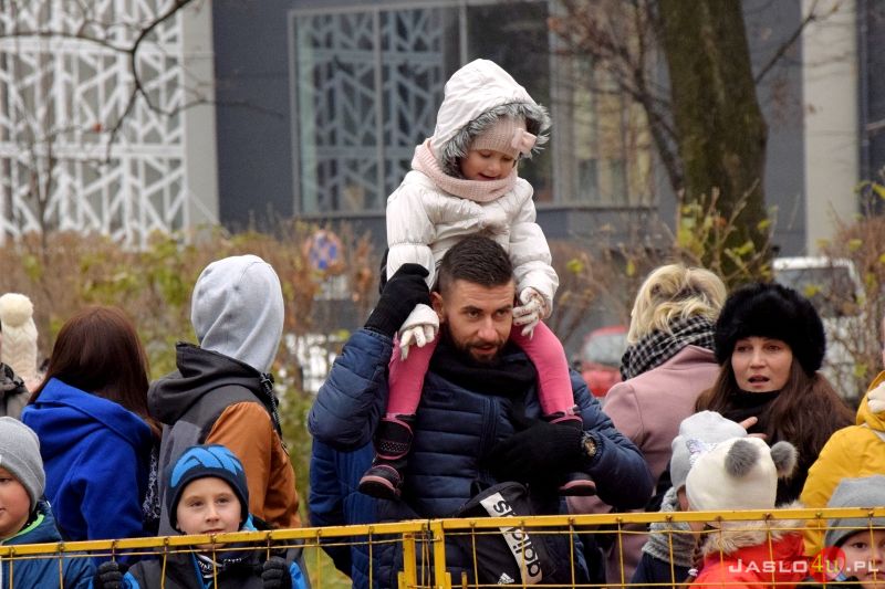 Mikołaj w Parku Miejskim w Jaśle 2021