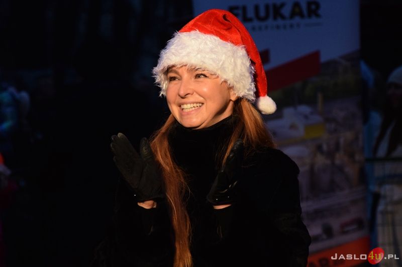 Mikołaj w Parku Miejskim w Jaśle 2021