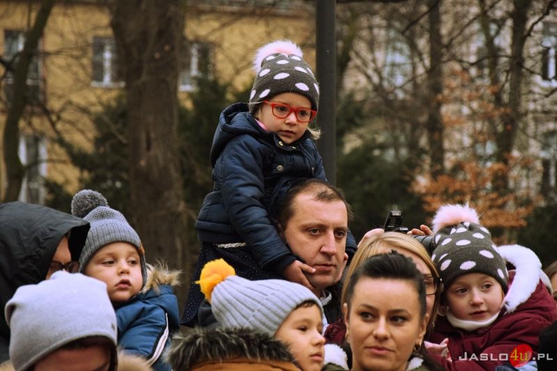 Mikołaj w Parku Miejskim w Jaśle 2021