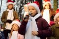Mikołaj w Parku Miejskim w Jaśle 2021