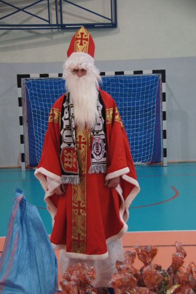 Mikołajki w Akademii Piłkarskiej Czarni Jasło