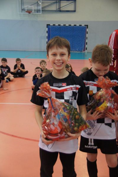 Mikołajki w Akademii Piłkarskiej Czarni Jasło