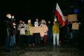 Protest przeciwko ustawie "Lex TVN" w Jaśle