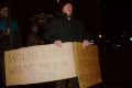 Protest przeciwko ustawie "Lex TVN" w Jaśle