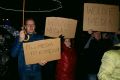 Protest przeciwko ustawie "Lex TVN" w Jaśle