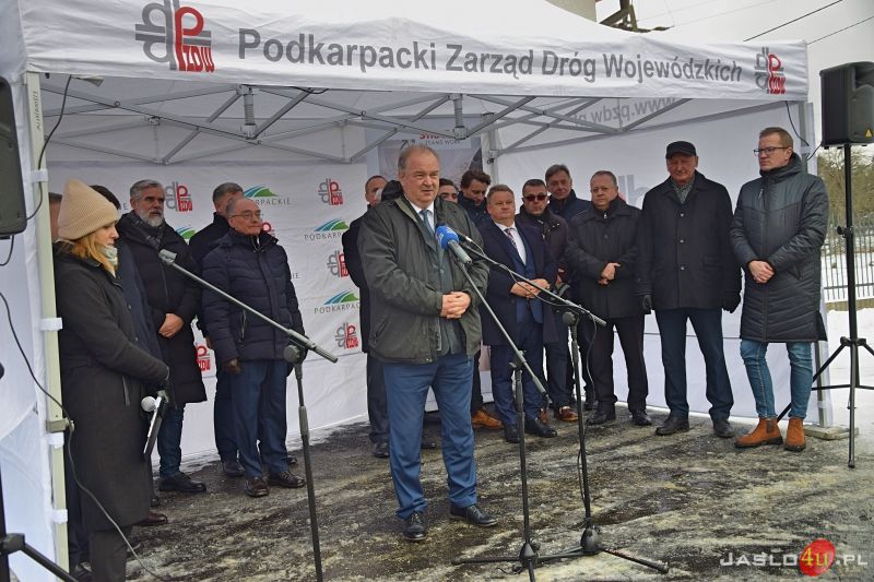 Uroczyste otwarcie drogi wojewódzkiej nr 993 na odcinku Pielgrzymka-Nowy Żmigród