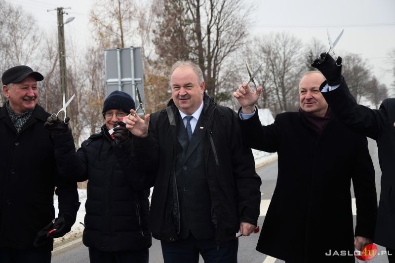 Uroczyste otwarcie drogi wojewódzkiej nr 993 na odcinku Pielgrzymka-Nowy Żmigród