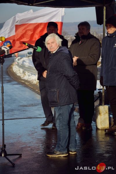 Uroczyste otwarcie nowego mostu łączącego osiedla Sobniów i Hankówka
