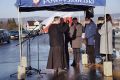 Uroczyste otwarcie nowego mostu łączącego osiedla Sobniów i Hankówka