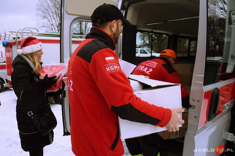 Finał akcji „Paczka dla Dzieciaka na Święta od Strażaka”