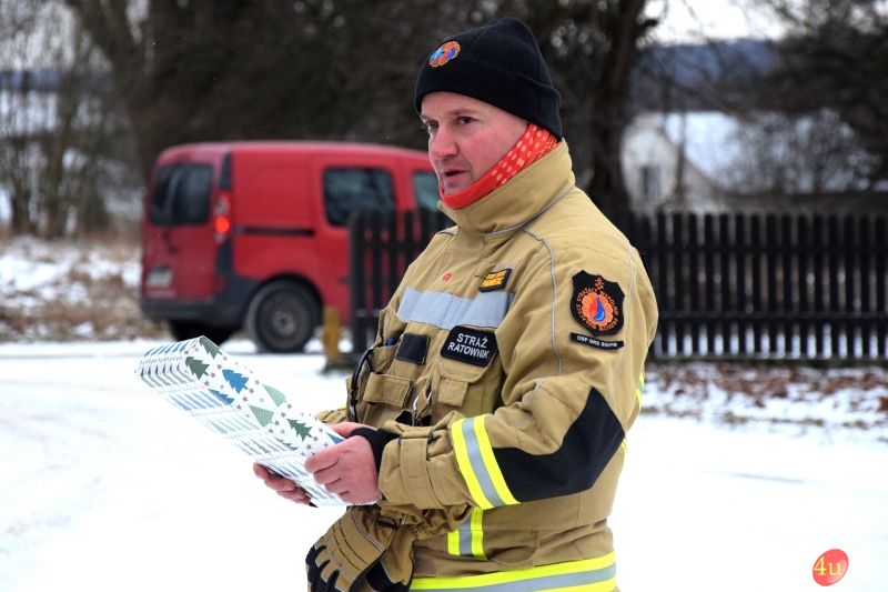 Finał akcji „Paczka dla Dzieciaka na Święta od Strażaka”