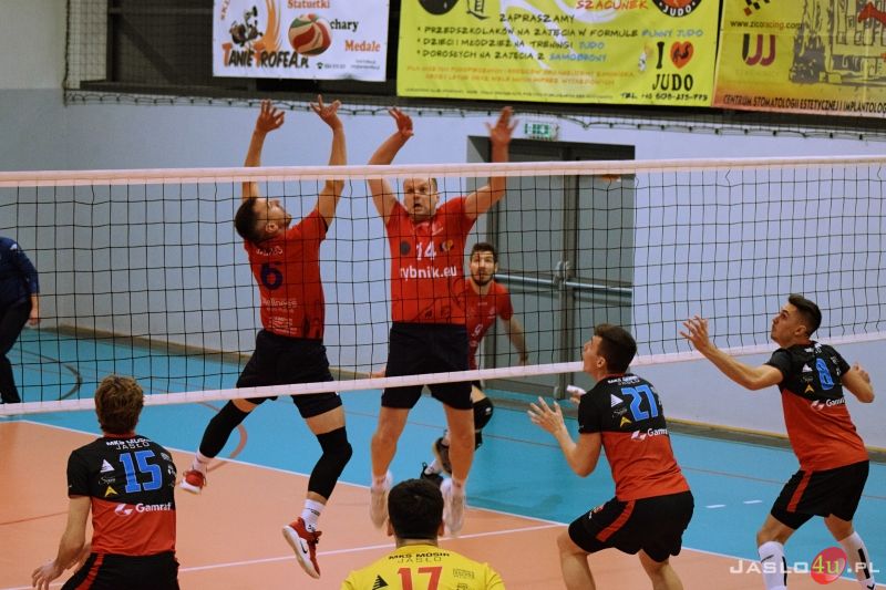 MKS "GAMRAT-MOSiR" Jasło - TS Volley Rybnik (3:2)
