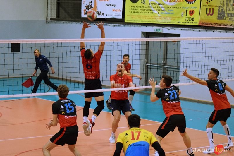 MKS "GAMRAT-MOSiR" Jasło - TS Volley Rybnik (3:2)