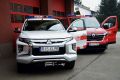 Przekazanie samochód i sprzętu ratowniczego dla KP PSP w Jaśle