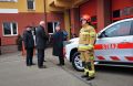 Przekazanie samochód i sprzętu ratowniczego dla KP PSP w Jaśle
