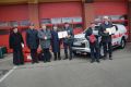 Przekazanie samochód i sprzętu ratowniczego dla KP PSP w Jaśle
