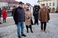 Pikieta przeciwko planom reorganizacji I LO w Jaśle